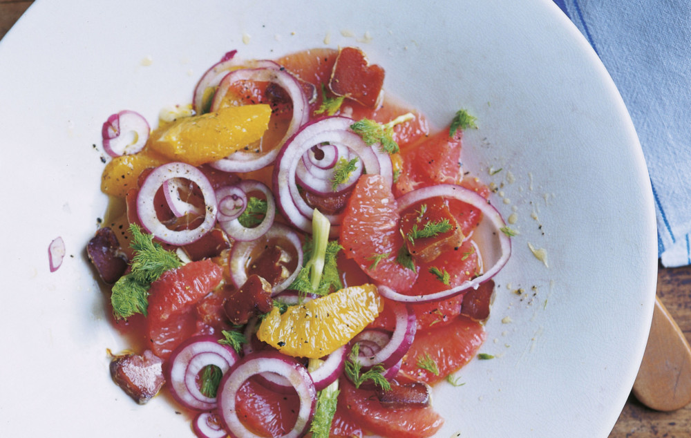 Salade van bottarga en citrusvruchten - Carlucci