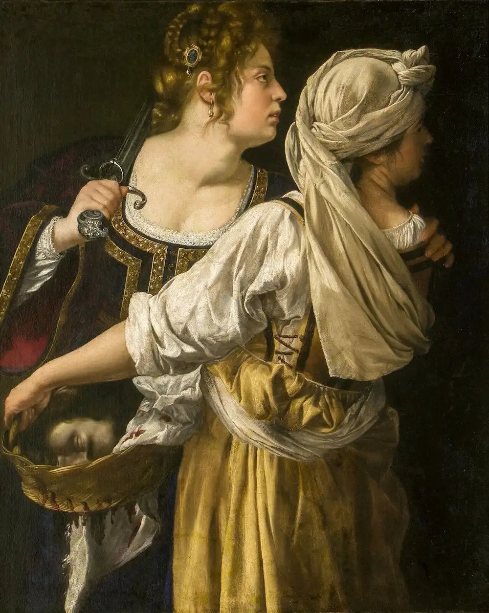 Judith and her Maidservant, Artemisia Gentileschi