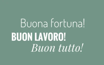 Buon compleanno, buon viaggio, buona fortuna – wat voor goeds kun je een Italiaan allemaal toewensen?