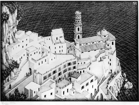 Escher in Italië, Atrani