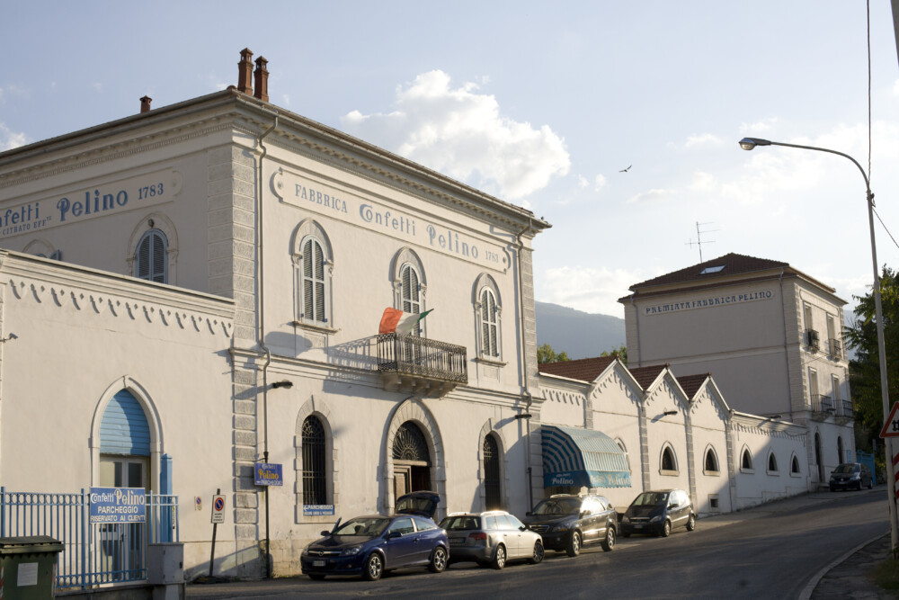 De confetti-fabriek van Pelino in Sulmona