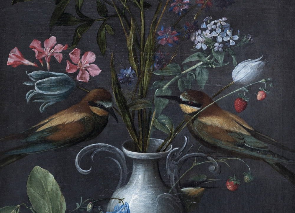 THUISMUSEUM #1: Vaas met bloemen van Orsola Maddalena Caccia