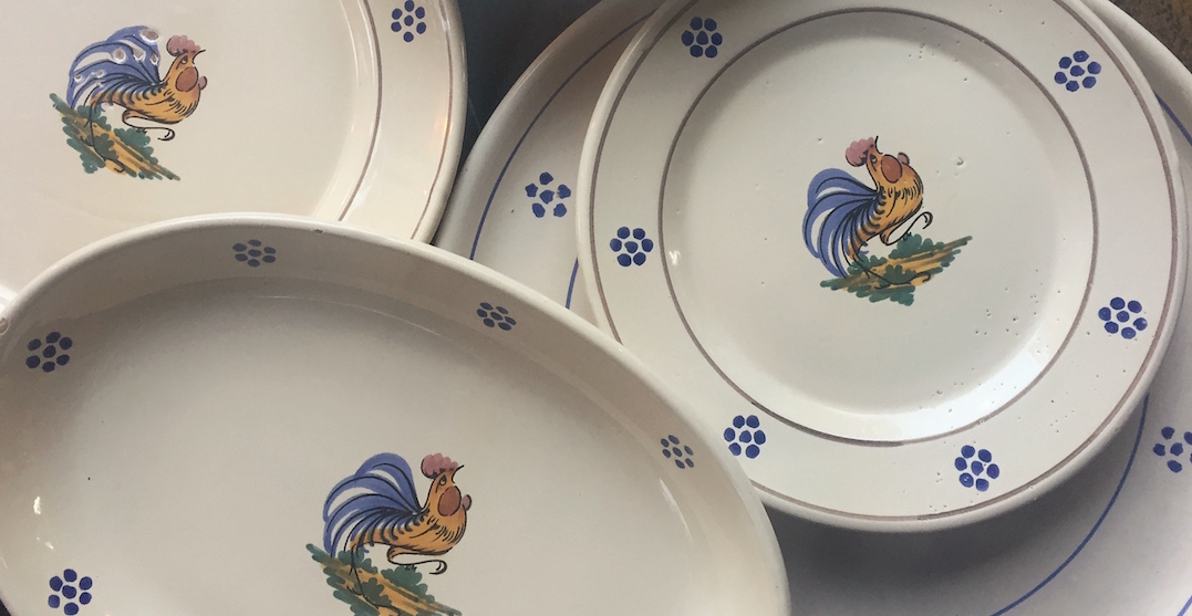 Heel Puglia eet van hetzelfde servies