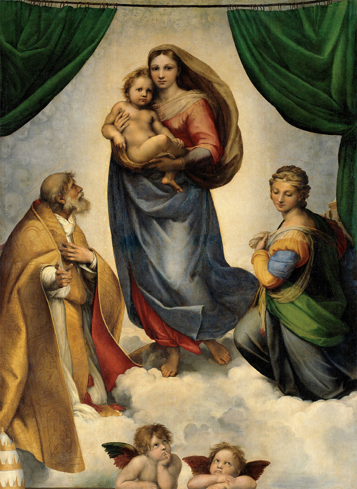 De Sixtijnse Madonna van Rafaël