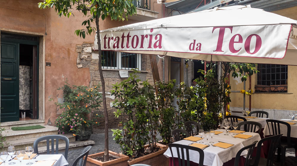 Restaurants in Rome: open in augustus