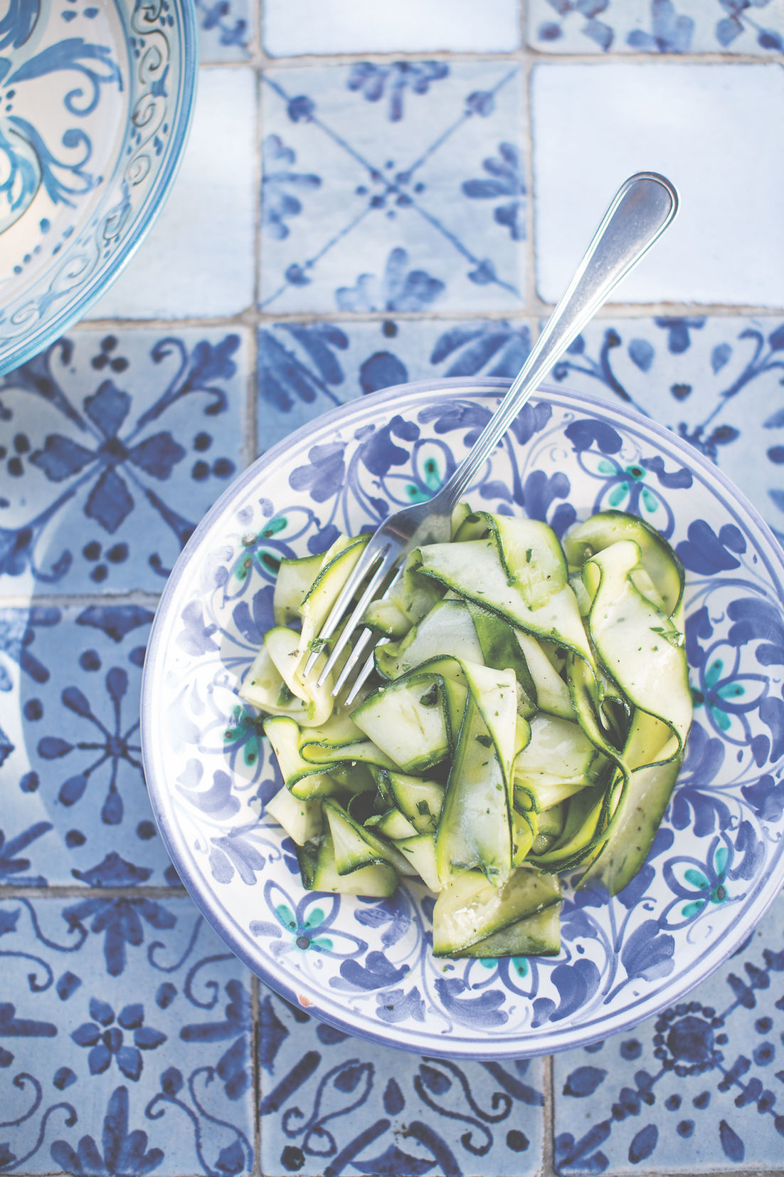 Courgettelinten met salmoriglio