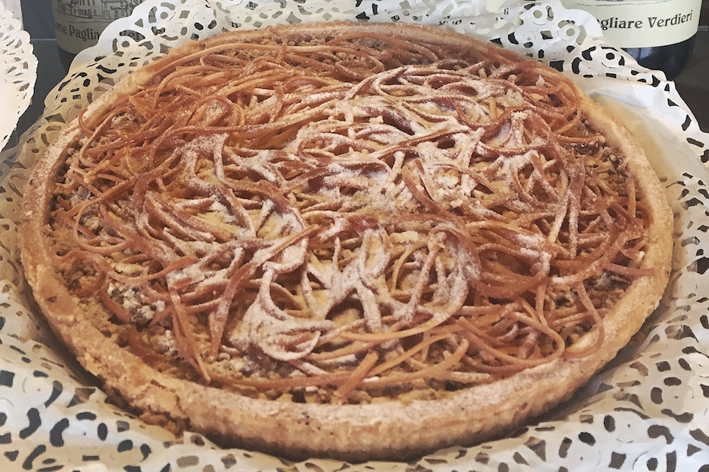 Specialiteiten van Mantova - torta di tagliatelle