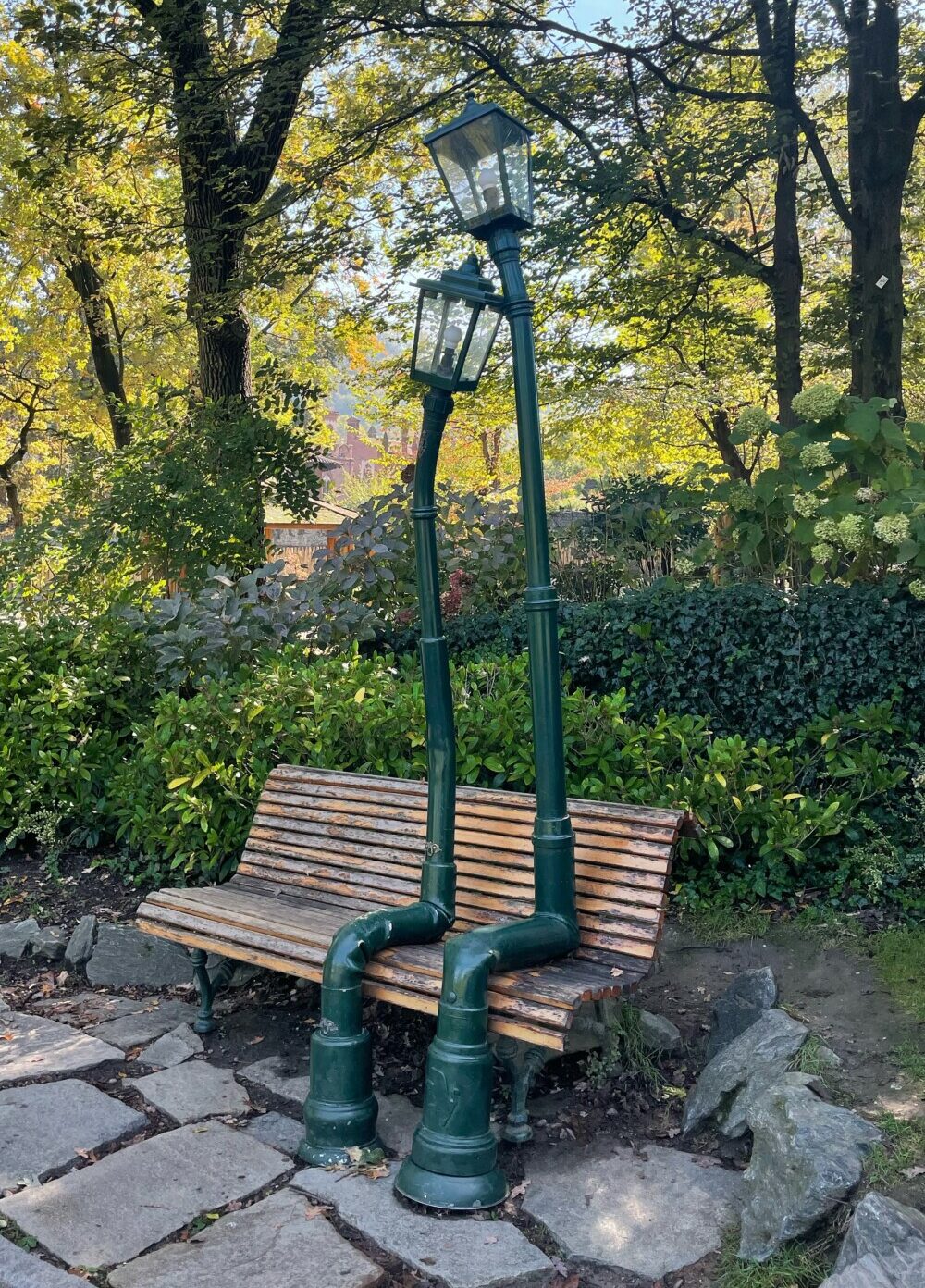 Tips voor Turijn -- beelden in het Parco del Valentino