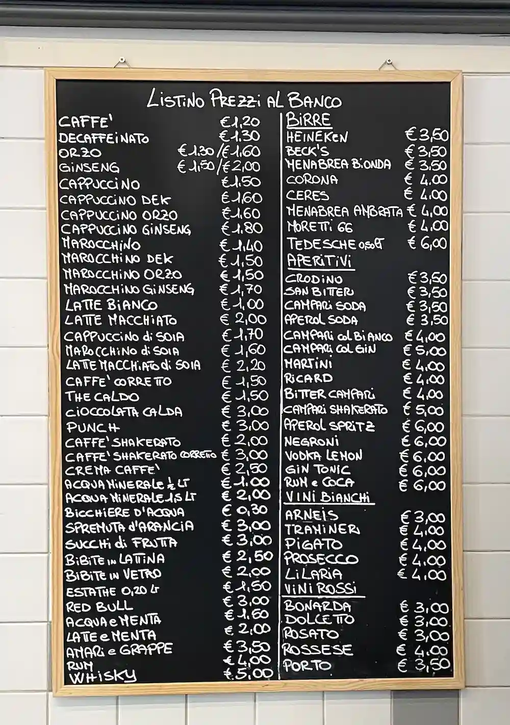 caffè orzo