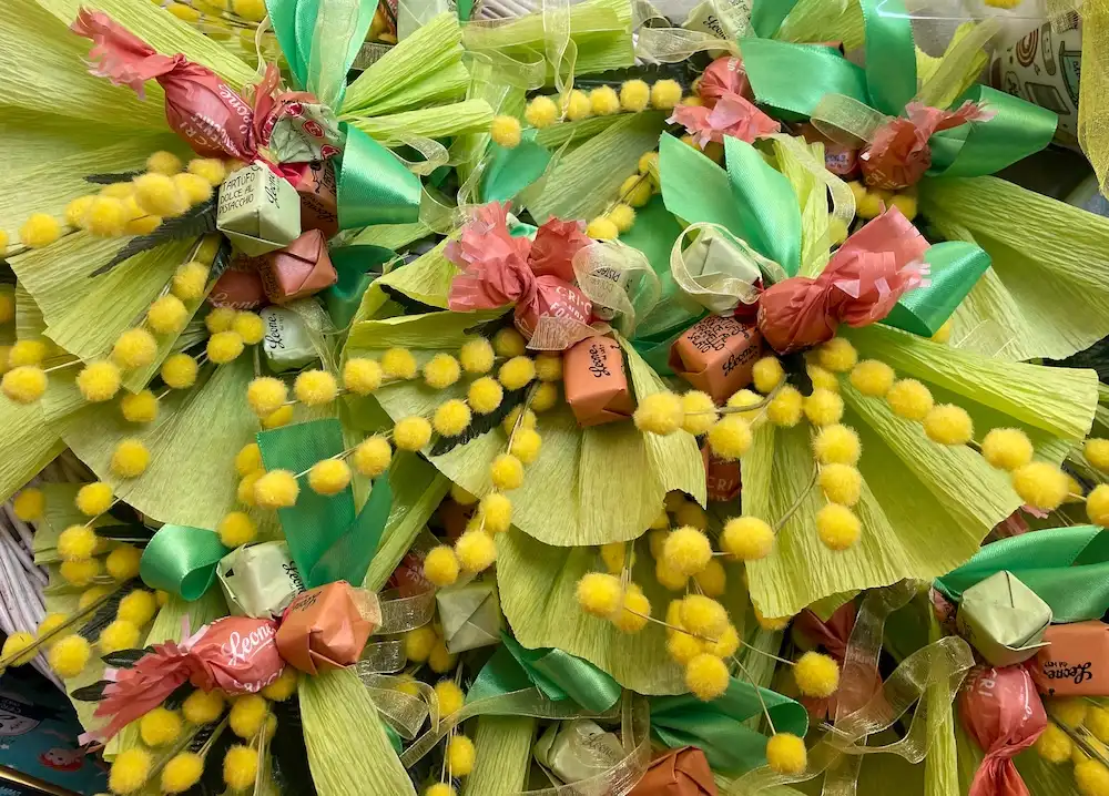 Overal mimosa op 8 maart