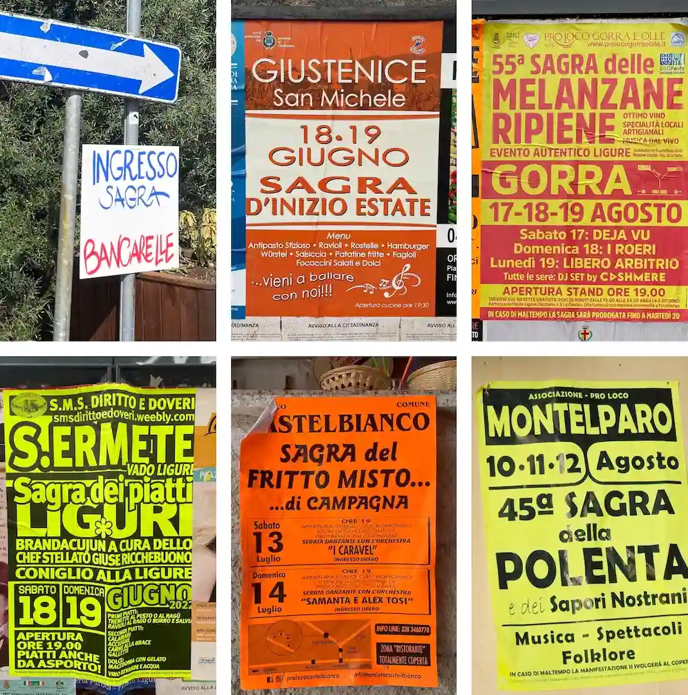De sagra - feesten op z'n Italiaans