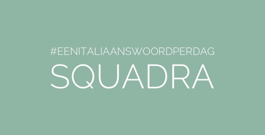 Woordenschat Italiaans – squadra