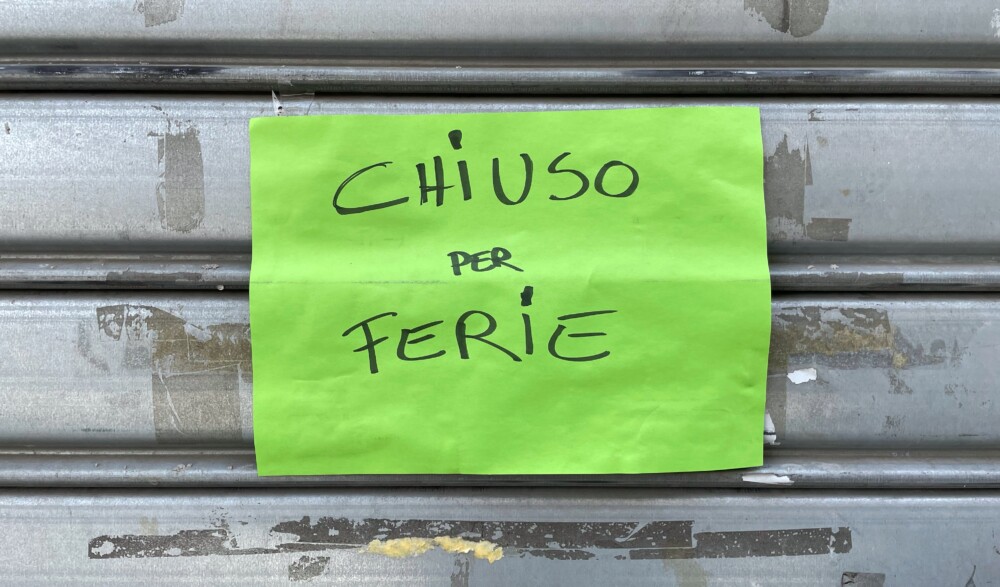 Van ferie/feriali tot salute/saluto – verwar deze Italiaanse woorden niet